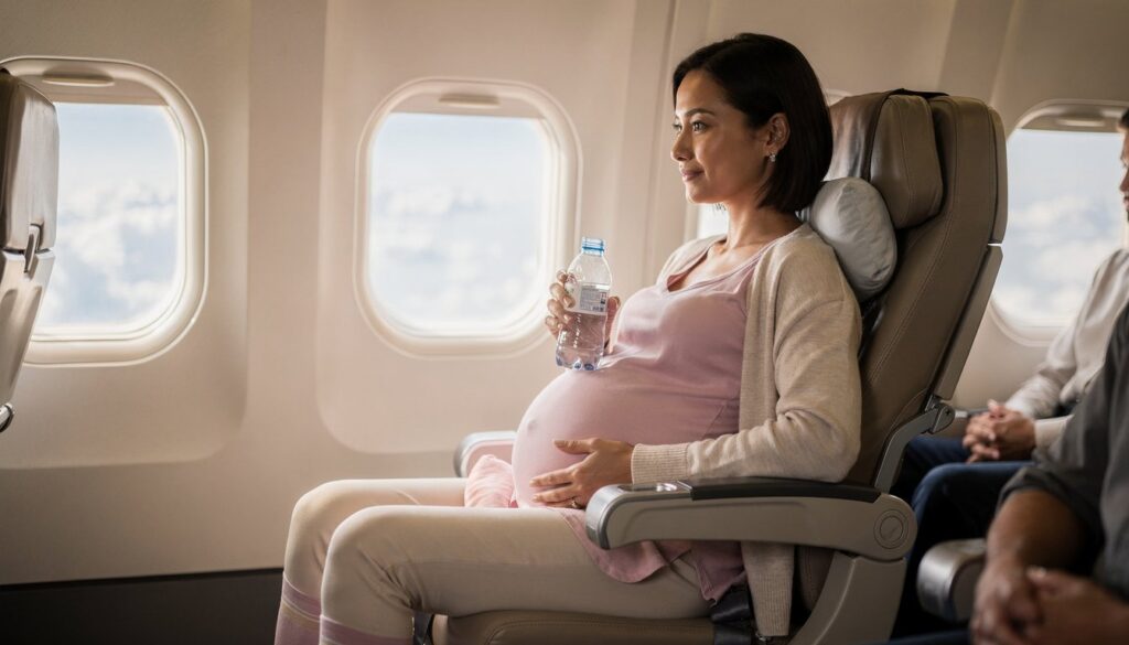Peut-on prendre l'avion enceinte ?